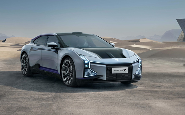 高合HiPhi Z以極具未來感的“數字機甲”為造型.jpg