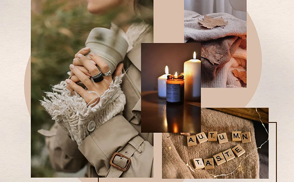 奶茶色微水泥，涂抹秋冬氛圍感